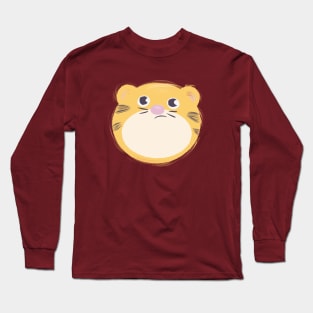 Tiny tiger face Long Sleeve T-Shirt